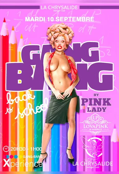 Soirée Privée Sexy Gang-Bang by Pink Lady & Lova Pink