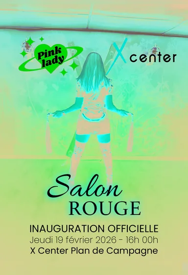 Inauguration du Salon Rouge - XCenter Plan de Campagne / PinkLady